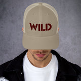 Motivational Hat "WILD" Law of Affirmation Trucker Cap