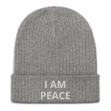 Law of Affirmation "I am Peace"   Ribbed knit beanie