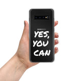 Motivational  Samsung Mobile Case "YES, YOU CAN !" Law of Affirmation Samsung Mobile Phone Case