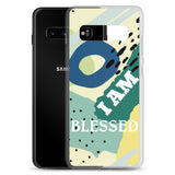 Samsung Galaxy mobile  Case "I am Blessed" Motivational phone Case