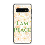 Samsung Mobile Case "I am Peace"  Affirmation Quote Samsung phone Case