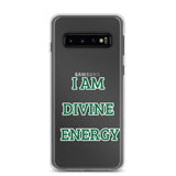 Samsung Mobile  Case "I AM DIVINE ENERGY" Motivational Law of Affirmation Samsung Mobile Phone Case