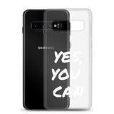 Motivational  Samsung Mobile Case "YES, YOU CAN !" Law of Affirmation Samsung Mobile Phone Case