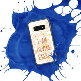 Samsung Mobile Case " I am Divine Energy" Motivational Phone Case