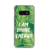 Samsung Mobile Case " I am Divine Energy" Positive Quote Phone Case