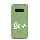 Samsung galaxy mobile Case "Be positive" motivational quote Phone Case