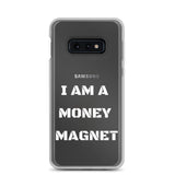 Motivational  Samsung Mobile Case " I AM A MONEY MAGNET"  Inspiring Law of Attraction Samsung Phone Case