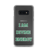 Samsung Mobile  Case "I AM DIVINE ENERGY" Motivational Law of Affirmation Samsung Mobile Phone Case