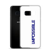 Motivational samsung phone case " I am Possible" Custom Quote Samsung Case