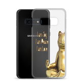 Samsung Mobile Case "I am Joy, Peace, Love" positive quote phone case