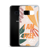 Samsung Mobile Case "I am FREE" Motivational Phone Case