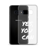 Motivational  Samsung Mobile Case "YES, YOU CAN !" Law of Affirmation Samsung Mobile Phone Case