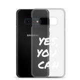 Motivational  Samsung Mobile Case "YES, YOU CAN !" Law of Affirmation Samsung Mobile Phone Case