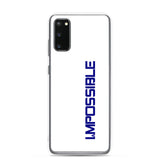 Motivational samsung phone case " I am Possible" Custom Quote Samsung Case