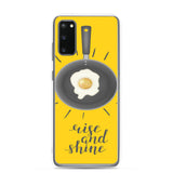 Motivational Samsung Mobile Case "Rise 7 Shine" Inspiring Samsung phone case