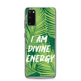 Samsung Mobile Case " I am Divine Energy" Positive Quote Phone Case