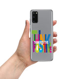 Samsung Mobile Case "Think Positive" Motivational Phone Case