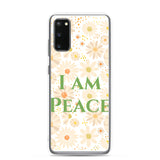 Samsung Mobile Case "I am Peace"  Affirmation Quote Samsung phone Case