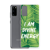 Samsung Mobile Case " I am Divine Energy" Positive Quote Phone Case