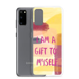 Samsung Mobile Case "I am a Gift to Myself" motivational Phone Case
