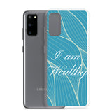 Samsung Mobile Case " I am Wealthy" Affirmation quote Phone Case