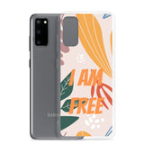 Samsung Mobile Case "I am FREE" Motivational Phone Case