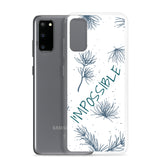 Samsung Mobile Case " I am Possible" Motivational phone Case