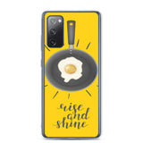 Motivational Samsung Mobile Case "Rise 7 Shine" Inspiring Samsung phone case