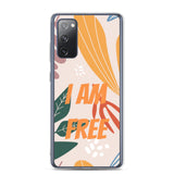 Samsung Mobile Case "I am FREE" Motivational Phone Case
