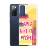 Samsung Mobile Case "I am a Gift to Myself" motivational Phone Case