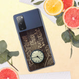 Motivational Samsung Mobile Case "Time for Work" Customized