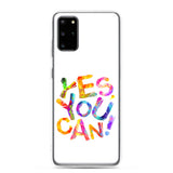 Motivational Samsung Mobile Case "YES YOU CAN !" Law of Attraction Samsung Mobile Phone Case