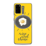 Motivational Samsung Mobile Case "Rise 7 Shine" Inspiring Samsung phone case