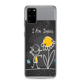Samsung Motivational Mobile Case "I am Joyous" Inspirational Phone Case