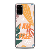Samsung Mobile Case "I am FREE" Motivational Phone Case