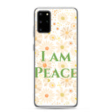Samsung Mobile Case "I am Peace"  Affirmation Quote Samsung phone Case