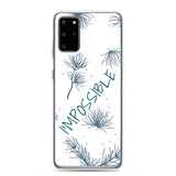 Samsung Mobile Case " I am Possible" Motivational phone Case