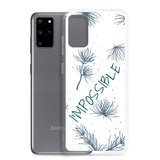 Samsung Mobile Case " I am Possible" Motivational phone Case