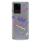 Samsung Mobile Case "I am Joyful" Inspirational Samsung Phone Case