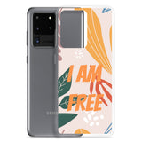 Samsung Mobile Case "I am FREE" Motivational Phone Case