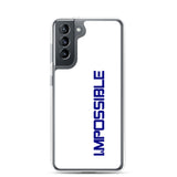 Motivational samsung phone case " I am Possible" Custom Quote Samsung Case