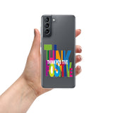 Samsung Mobile Case "Think Positive" Motivational Phone Case