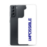 Motivational samsung phone case " I am Possible" Custom Quote Samsung Case