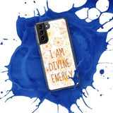 Samsung Mobile Case " I am Divine Energy" Motivational Phone Case