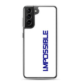 Motivational samsung phone case " I am Possible" Custom Quote Samsung Case