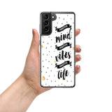 Samsung mobile  Case " Positive mind, Positive life" inspirational Phone Case