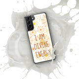 Samsung Mobile Case " I am Divine Energy" Motivational Phone Case