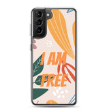 Samsung Mobile Case "I am FREE" Motivational Phone Case