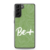 Samsung galaxy mobile Case "Be positive" motivational quote Phone Case