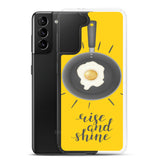Motivational Samsung Mobile Case "Rise 7 Shine" Inspiring Samsung phone case